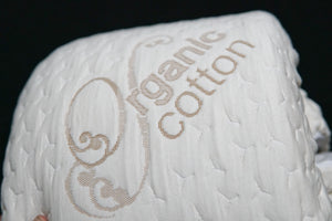 Organic cotton used on the lash bed or massage bed topper quality. The original beauty topper sold here.