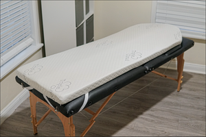 Spa bed topper with massage bed ready to ship